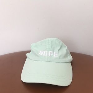 Victoria’s Secret pink mint hat
